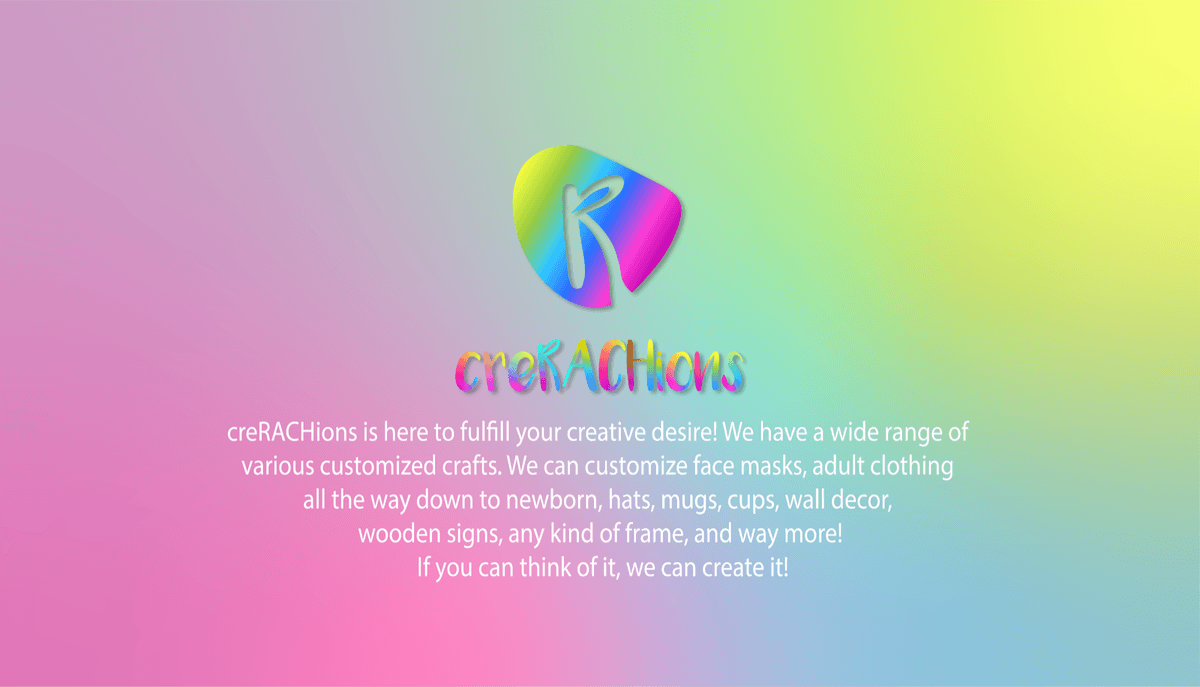 creRACHions brand messaging: fulfill your creative desire